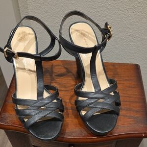 Jessica Simpson Black Strappy Sandals